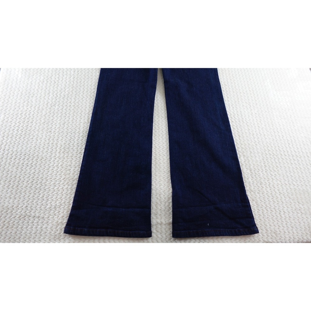 Smiths Dungrees Bootcut Jeans Medium Dark Wash Denim Cotton size 6 - Picture 6 of 12